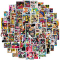 50PCS Fashional Modern Urban Street Graffiti Juicy Abstract Painting Stitching Art Poster