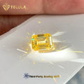 Wholesale Loose Diamond 1ct VVS2 Pear Yellow Diamond IGI Certificate HPHT Lab Grown Diamond for Jewelry Making