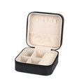 Jewelry Box for Women Girls Girlfriend Wife Ideal Gift Small Leather Jewelry Organizer Storage Case Display for Men