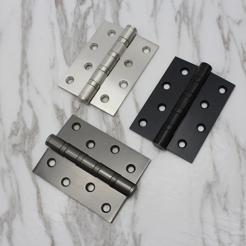 Hot Sell SS Matt Black Hidden Invisible Hinges Solid Wood Concealed Entry Door Hinges for Flush Doors
