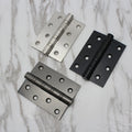 Hot Sell SS Matt Black Hidden Invisible Hinges Solid Wood Concealed Entry Door Hinges for Flush Doors