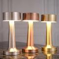 OEM/ODM USB LED Metal Touch 3000-6500K Dimmer Table Lamp Modern Iron Body Battery Powered for Home and Hotel Office Use