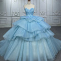 New Design Formal Organza Sleeveless Plus Size Evening Gowns Dresses for Women Jancember 6558