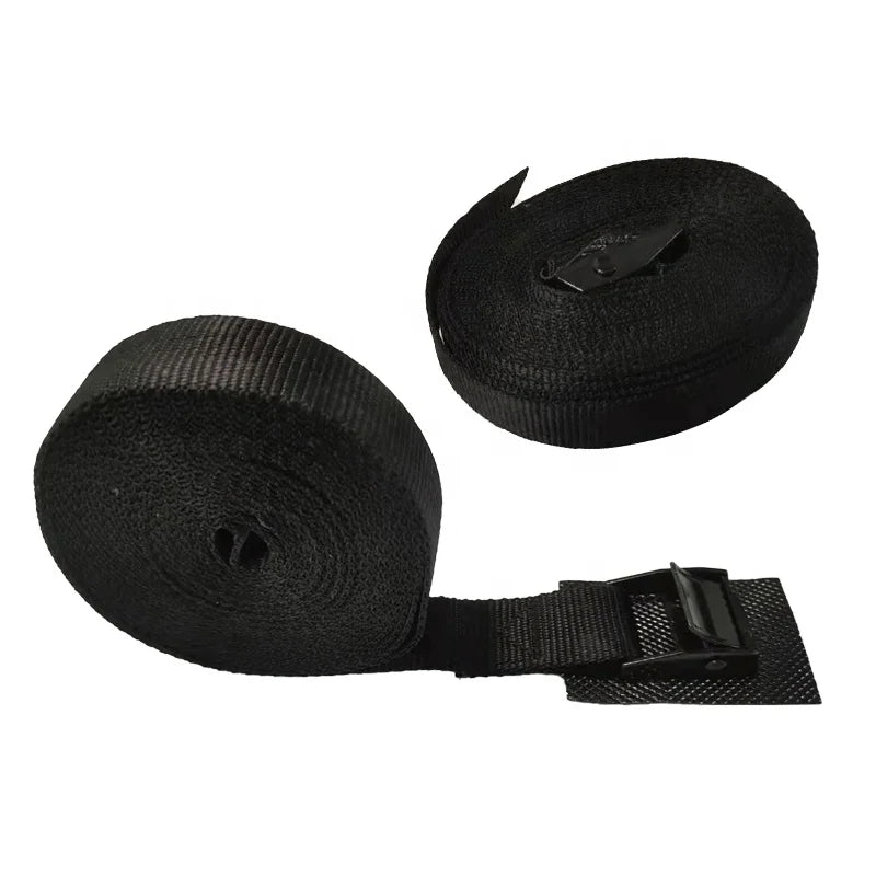 25MM 1 Inch Lashing Strap Tie Down Straps Sturdy Thickened Pad Cam Buckle Straps