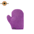 Custom Color Bronzing Mitts Washable Reusable Streak-free Tan Purple Sunless Tan Applicator Velvet Gloves Self Tanning Mitt