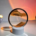 3d Hourglass Bedside Table Lamp Sand Moving Led Night Light Quicksand Desk Light Student Gift