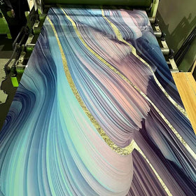 3D Printed 1220*2440*3 mm UV Board PVC Marble Sheet for Interior Wall Decoration
