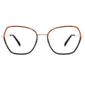 FEROCE Design Metal With Exchangeable Hinges Eye Frames for Fashion Women Spectacle Optical Eyeglasses Frame Optical Frame