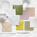 Custom Logo Printing Mini Paper Gift Card Express Mailing Wedding Invitation Packaging Envelope