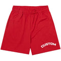 Light Weight 180 GSM Pure Polyester Summer-perfect Vibrant Beachy Custom Own Logo Printing Mesh Lined Shorts for Men