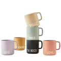 Wholesale High Quality Nordic Color Handmade Ceramic Coffee Mugs Pottery Tea Cup with Custom logo
