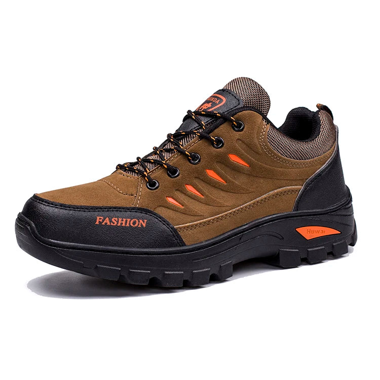 Men's Waterproof Large Size Hiking Boots Comfortable Outdoor Sport Trekking Shoes in Summer and Autumn Wholesale