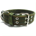 Wholesale Tactical Modern Personalized Nylon Iron Fabric Belt Strap Adjustable Heavy Duty Pet Dog Collar