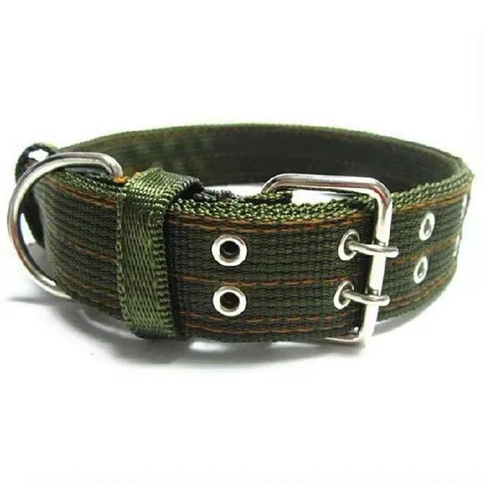 Wholesale Tactical Modern Personalized Nylon Iron Fabric Belt Strap Adjustable Heavy Duty Pet Dog Collar