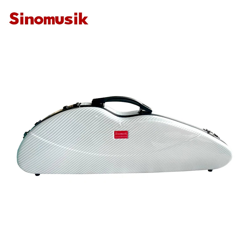 Sinomusik Quality Different Colors PC Material Hard Violin case Instrument case