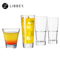 Libbey DuraTuff ENDEAVOR 266ml 355ml Thicken Base Whisky Shot Glasses for Wine Beverage Water Cup Stackable Glass for Restaurant