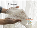 China Factory Wholesale Online Embroidery Sheer Lace Curtain Fabrics for Window