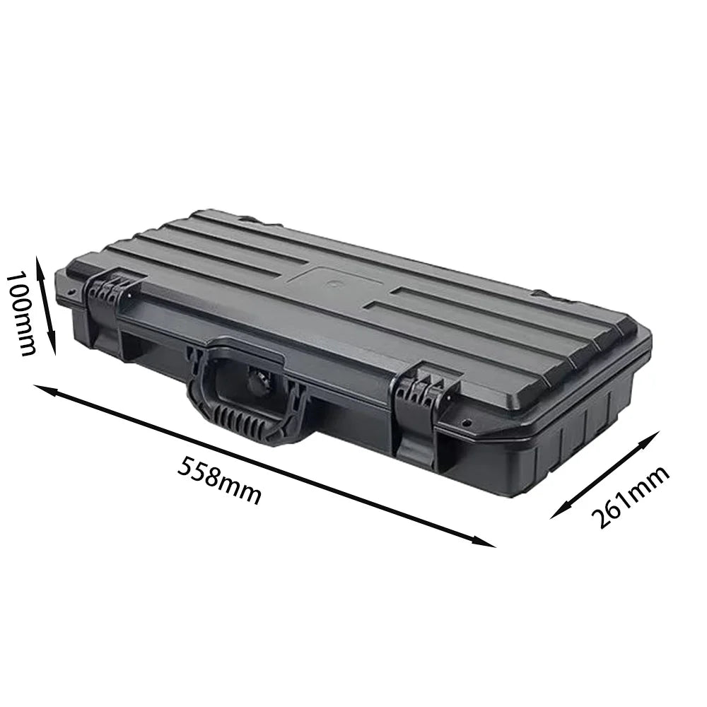 DPC103-2 Waterproof Equipment Case Plastic Shockproof Hard Case Multi-function Hard Plastic Suitcase with Foam