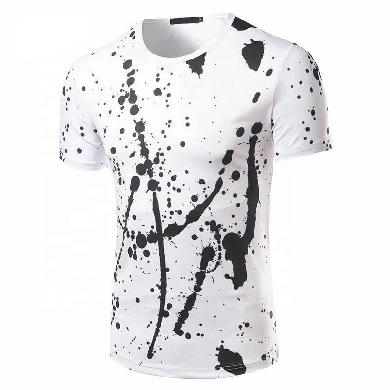 TS42913 Wholesale Custom Design Solid Men's T-Shirts Blank Jersey Regular Fit 100%Polyester Short Sleeve Quick Dry Breathable