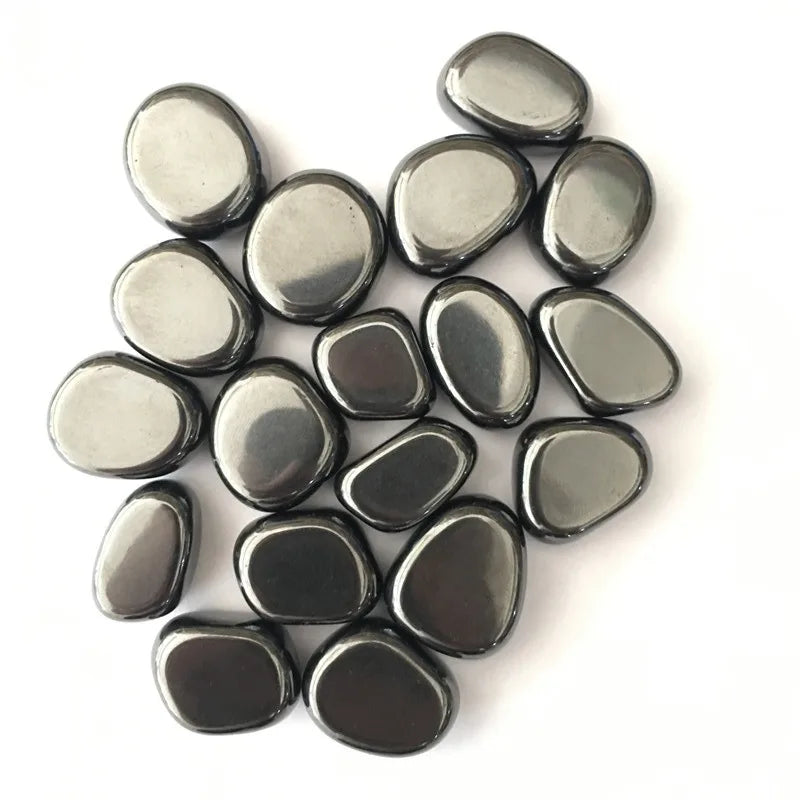 Diy Natural Hematite Tumbled Stones a Grade Healing Crystals Gemstone Natural Tumbled Stones Hematite Tumble Stone Healing Crystals