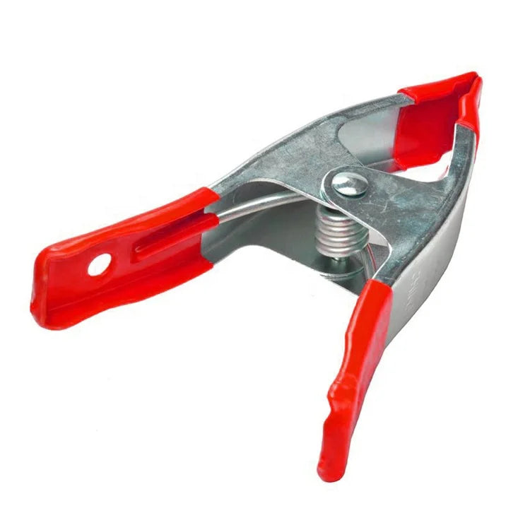 Galvanized Steel Rubber a Type 6 Inch Heavy Duty Metal Spring Clamp for Woodworking
