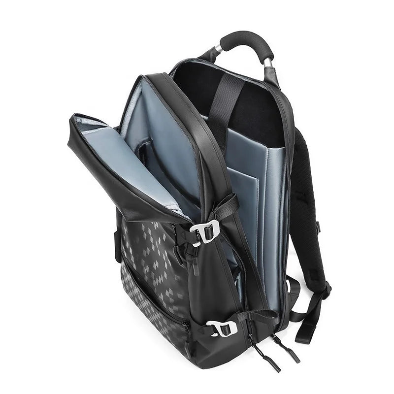 Fashion Men Oxford Laptop Backpack Waterproof Student Schoolbag