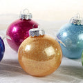 Ychon Shatterproof Balls Ornaments Decorating Colorful Christmas Snow Balls Decorations Christmas Balls Set