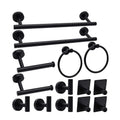 All Complete Bathroom Accessories Set Stainless Steel Hardware Set Hardware Matte Black Pieces Toilet Bathroom Set Accessories