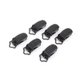 Ivoduff Wholesale Black Suspender Clip Metal Pacifier Clips for Garment