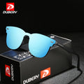 DUBERY 2025 Men's Women's Sports Sunglasses Popular Wholesale Polarized UV 400 Blue Red Frames Made PC Source Manufacturer