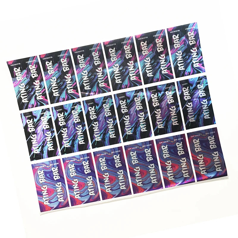 Manufacturer Wholesale bar Stickers Custom Printing