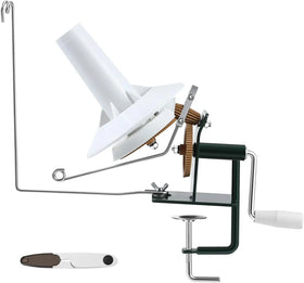Needle Craft Large Jumbo Metal Yarn/Wool/String/Fiber Ball Winder Hand Operated