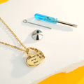 Stainless Steel Keepsake Waterproof Memorial Pendant Urn Jewelry Cremation Urn Necklace for Ashes