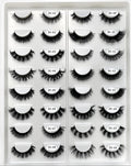 Qingdao Russian Strip Lash Cat Eye Lashes Plant Fiber Faux Mink Reusable False Eyelashes d Dd Curl with Custom Packaging Box