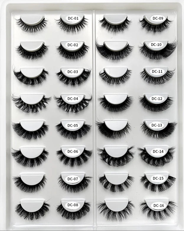 Qingdao Russian Strip Lash Cat Eye Lashes Plant Fiber Faux Mink Reusable False Eyelashes d Dd Curl with Custom Packaging Box