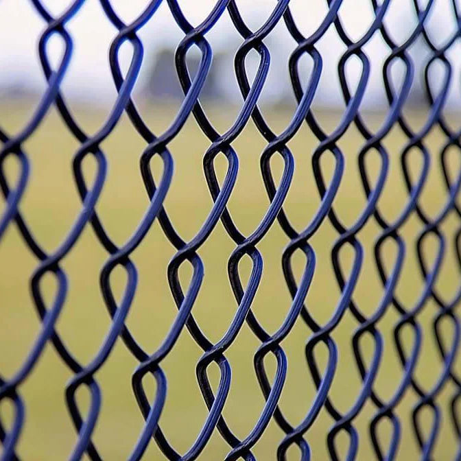 8ft 50*50 Modern Easily Assembled Galvanized and PVC Coated Cyclone Wire Mesh for Farm and Home Security Use