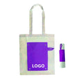 Customized Logo Eco Reusable Cotton Canvas Foldable Shopping Shoulder Tote Bag With Storage Pouch for Grocery Promotional Gift