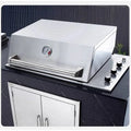 Worldful Backyard Kitchen Weather Proof Stainless Steel 304 Gas BBQ with 40800 BTUs Pulse Ignition Flame Safety Device