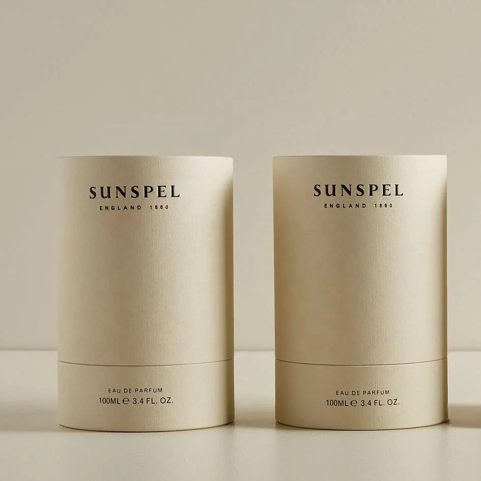 Eco Friendly Modern Cosmetic Packaging Custom Printed Cardboard Tube Cylinder Candle Box Packaging