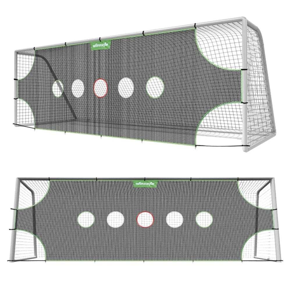 Portable Detachable Football Goal Net Indoor/Outdoor Training Bold 11/7/5 People Capacity New Football Net Training Equipment