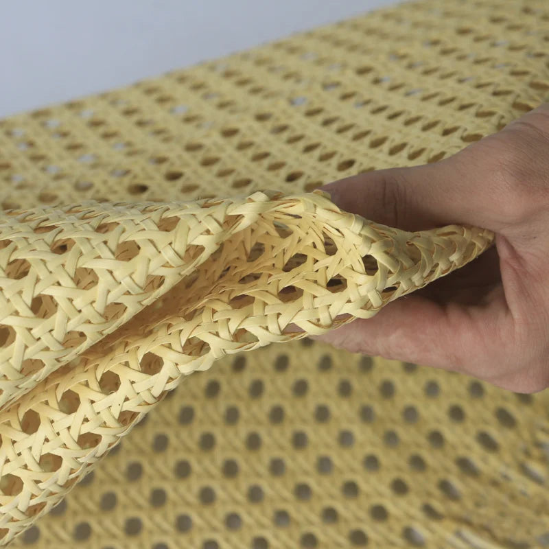 Premium Quality 60cm PE Plastic Rattan Roll Raw Material Rattan Cane Webbing Rob for Garden Lounge