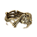 Exaggerated Custom Tiger Bracelet Gold Bracelet Designs Men Stainless Steel Charm Bracelet Men