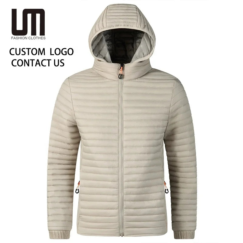 Clearance Sales Men Hooded Jacket - Autumn Winter Warm Plus Size Casual Outwear Coats for Wholesale & Customization