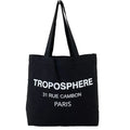 Cotton Canvas Tote Bag Strong Hand Length Handle Leather Straps Custom Logo Customizable Size Printing Zipper Closure