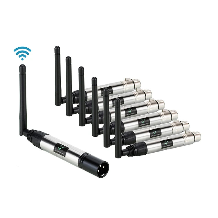 Hot Sale 2.4G Xlr Lighting Dimmer Wireless Transmitter Led Receptor