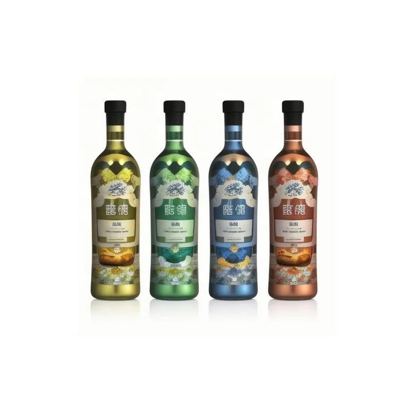 Customized PVC POF Beverage Bottles Heat Shrink Sleeve Labels