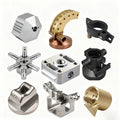 CNC Factory OEM Custom Engine Aluminum Cylinder Aluminum Hard Anodized Mounting Plate Aluminum Parts