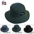 WoZhen Fancy Street Wear Sun Cap Psychedlic Fisherman Bucket Hat With String