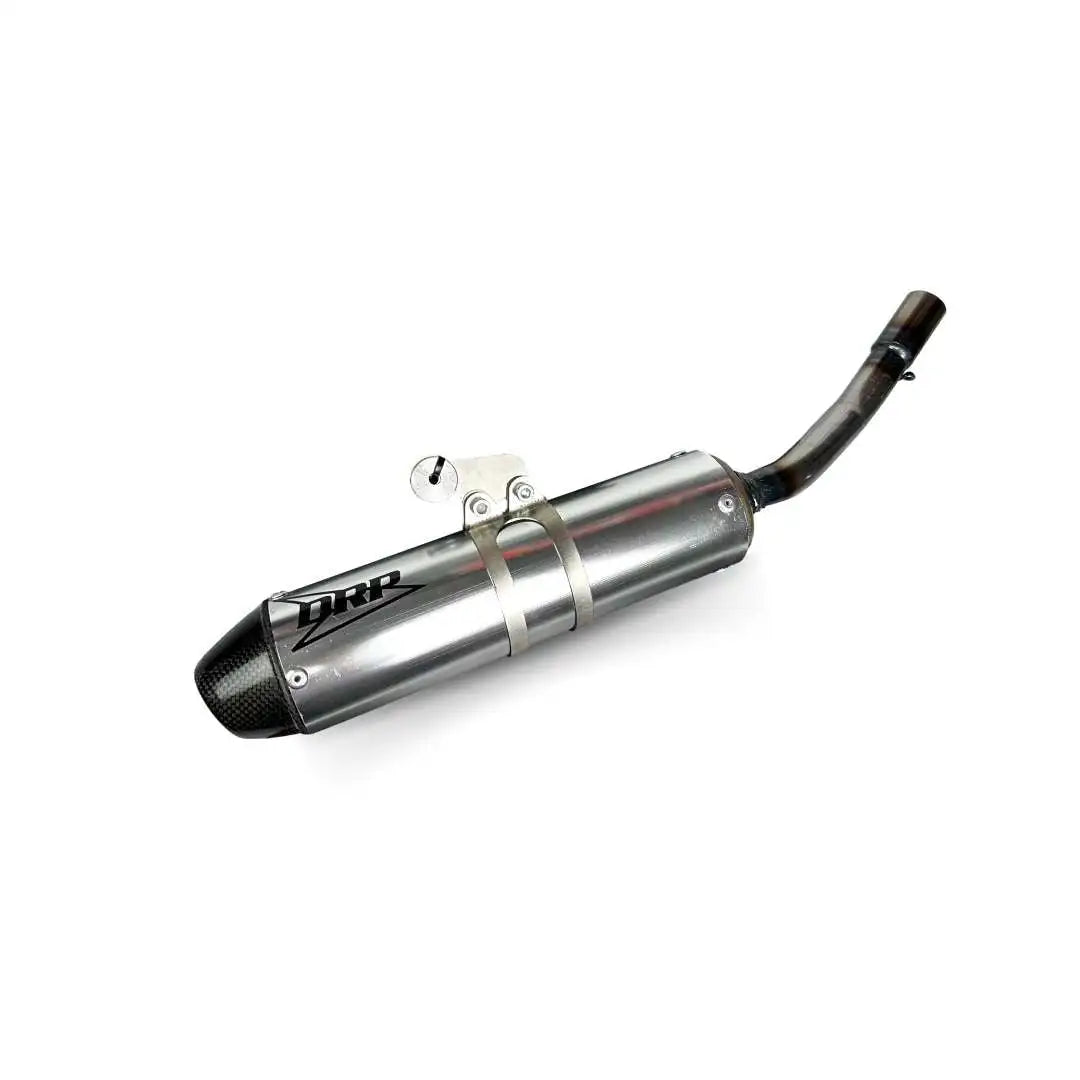 DRP Silencer Grey Carbon End Cap for Yamaha YZ 125 02-25 Pipe Fittings
