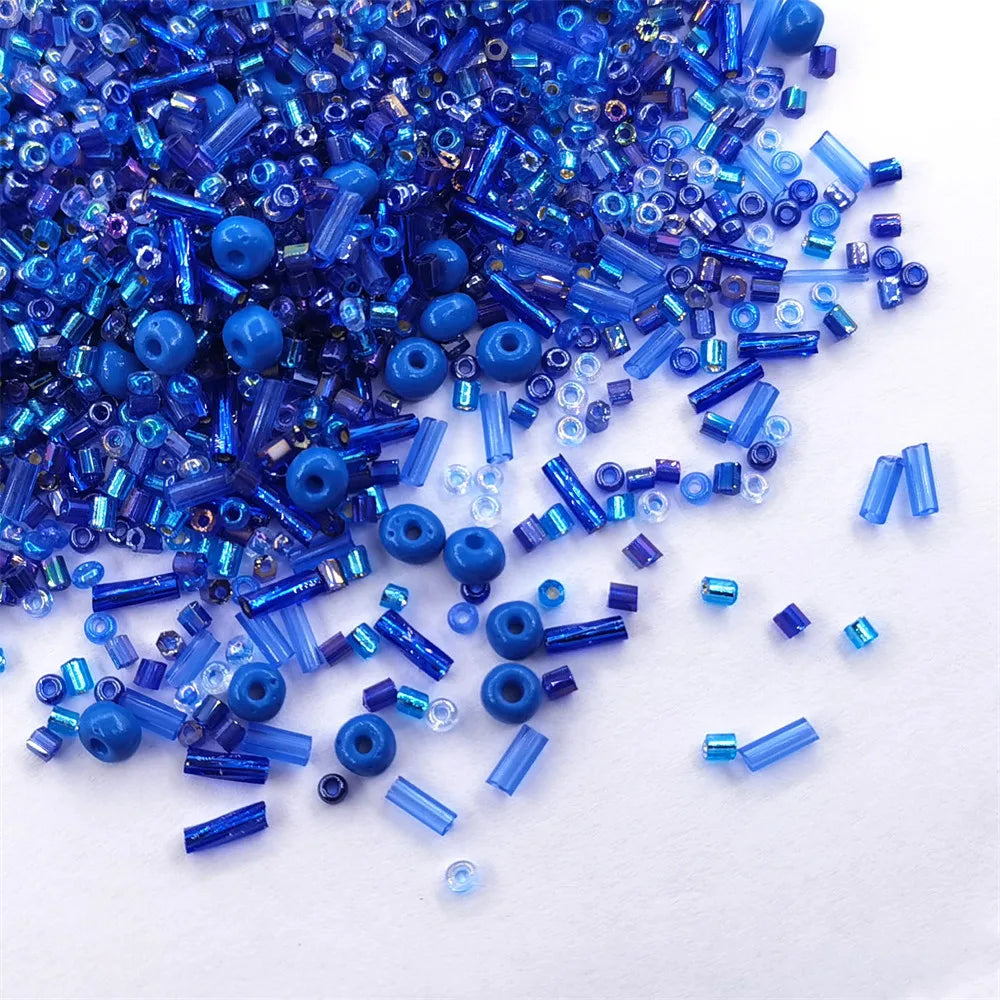 450 Grams Multi-colored Seed Beads Crystals Seed Beads for Jewelry Making